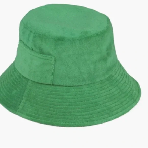 Lack of Color - Wave Bucket Hat in Green Terry - Picture 4 of 7